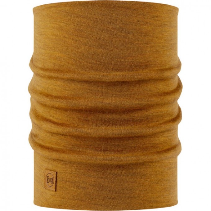 Бандана BUFF MERINO HEAVYWEIGHT SOLID MUSTARD 113018.118.10.00