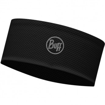 Быстросохнущая повязка BUFF FASTWICK HEADBAND R-SOLID BLACK