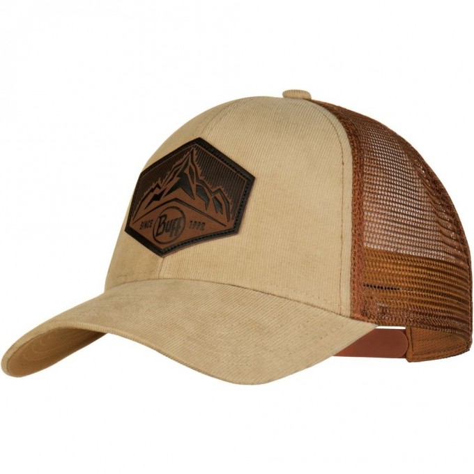 Кепка-бейсболка BUFF TRUCKER CAP KERNEL BRINDLE 119543.315.10.00 Кепка-бейсболка BUFF TRUCKER CAP KERNEL BRINDLE 119543.315.10.00