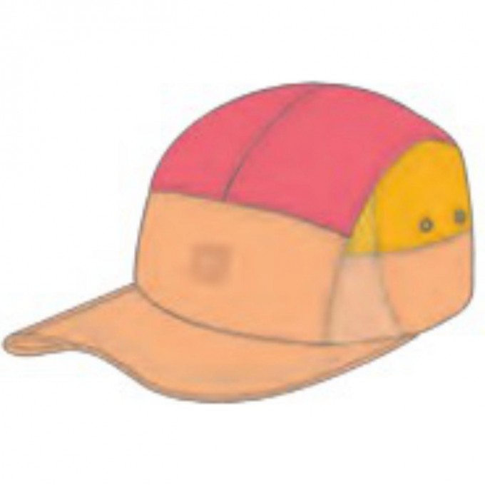 Кепка BUFF 5 PANEL GO CAP DOMUS APRICOT 125314.210.20.00 Кепка BUFF 5 PANEL GO CAP DOMUS APRICOT 125314.210.20.00