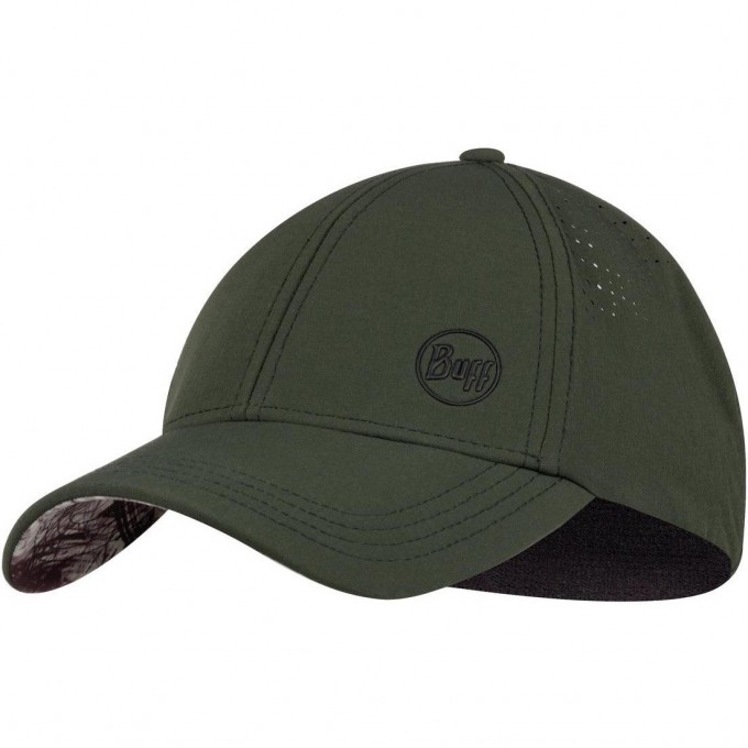 Кепка BUFF TREK CAP HASHTAG MOSS GREEN 123158.851.20.00 Кепка BUFF TREK CAP HASHTAG MOSS GREEN 123158.851.20.00