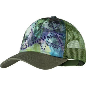 Кепка BUFF TRUCKER CAP CAMPAST GREEN Кепка BUFF TRUCKER CAP CAMPAST GREEN