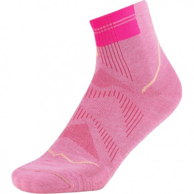 Носки BUFF COOLNET QUARTER PINK размер XL 137788.538.06.00