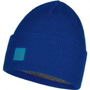 Шапка BUFF CROSSKNIT HAT SOLID AZURE BLUE Шапка BUFF CROSSKNIT HAT SOLID AZURE BLUE