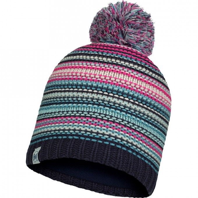 Шапка BUFF JR KNITTED & FLEECE HAT AMITY NIGHT BLUE 113533.779.10.00