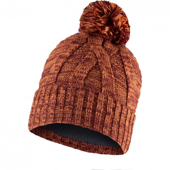 Шапка BUFF KNITTED & FLEECE BAND HAT BLEIN MAROON 129622.632.10.00 Шапка BUFF KNITTED & FLEECE BAND HAT BLEIN MAROON 129622.632.10.00
