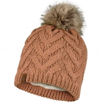 Шапка BUFF KNITTED & FLEECE BAND HAT CARYN ROSEWOOD