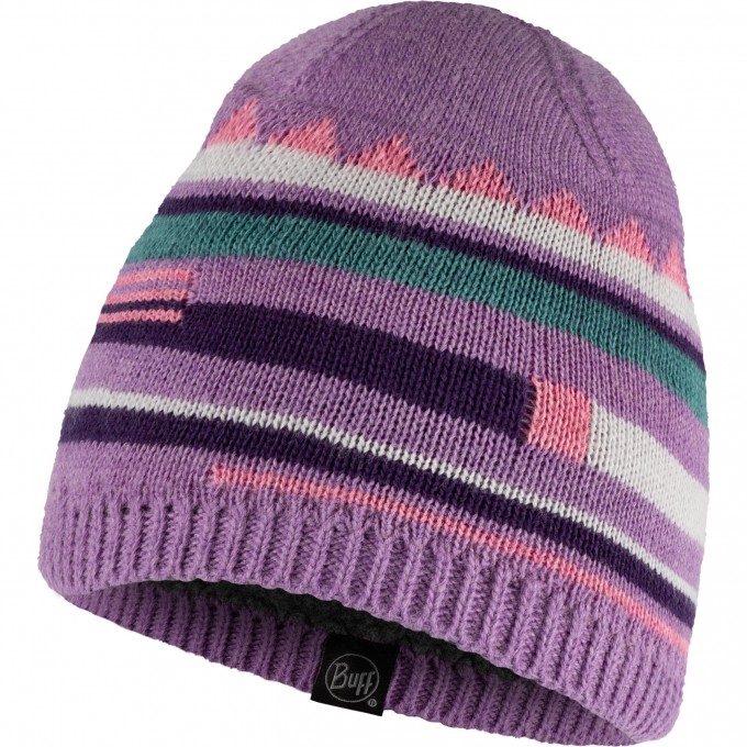 Шапка BUFF KNITTED & FLEECE BAND HAT CORIX LAVENDER 129625.728.10.00 Шапка BUFF KNITTED & FLEECE BAND HAT CORIX LAVENDER 129625.728.10.00