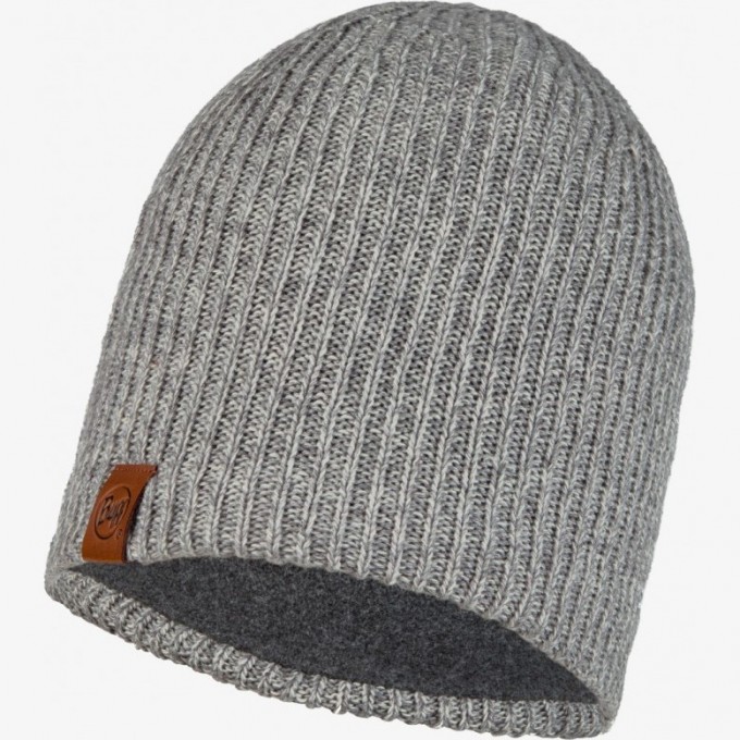 Шапка BUFF KNITTED & FULL FLEECE HAT LYNE LIGHT GREY 116032.933.10.00 Шапка BUFF KNITTED & FULL FLEECE HAT LYNE LIGHT GREY 116032.933.10.00