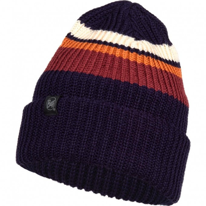 Шапка BUFF KNITTED HAT CARL NIGHT BLUE 126475.779.10.00 Шапка BUFF KNITTED HAT CARL NIGHT BLUE 126475.779.10.00