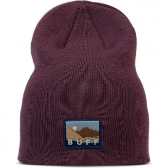 Шапка BUFF KNITTED HAT LILON LONG BURGUNDY Шапка BUFF KNITTED HAT LILON LONG BURGUNDY