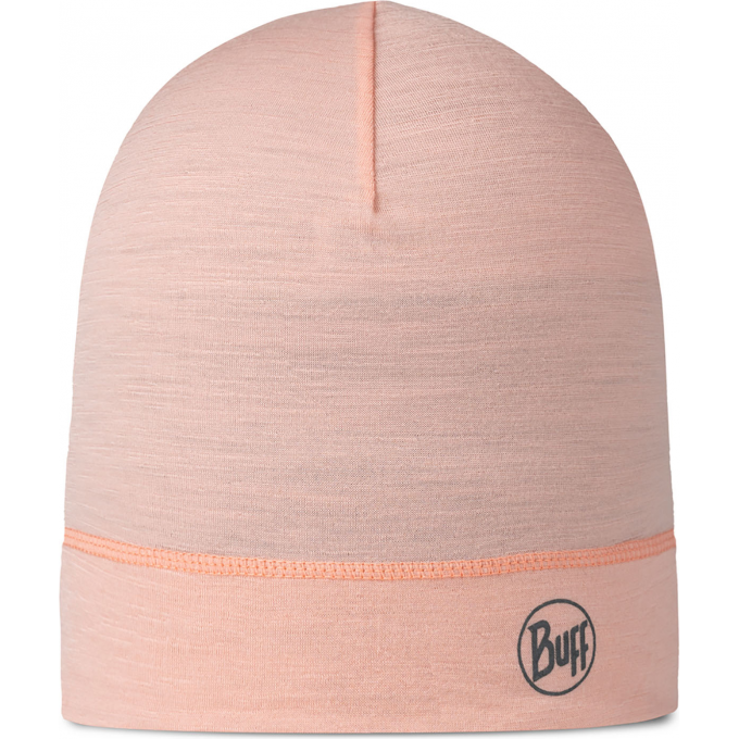 Шапка BUFF MERINO LIGHTWEIGHT Hat Solid Coral 113013.423.10.00 Шапка BUFF MERINO LIGHTWEIGHT Hat Solid Coral 113013.423.10.00