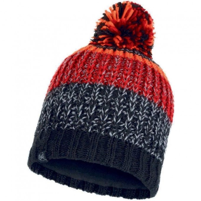 Шапка вязаная с флисом BUFF HAT KNITTED POLAR STIG BLACK 117853.999.10.00 Шапка вязаная с флисом BUFF HAT KNITTED POLAR STIG BLACK 117853.999.10.00