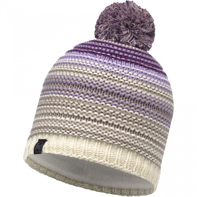 Шапка вязаная с флисом BUFF NEPER VIOLET 113586.619.10.00 Шапка вязаная с флисом BUFF NEPER VIOLET 113586.619.10.00