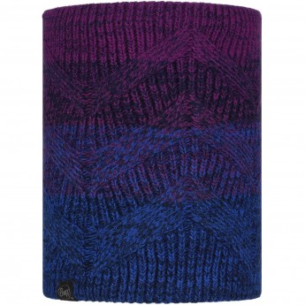 Шарф BUFF KNITTED & FLEECE NECKWARMER MASHA PURPLISH Шарф BUFF KNITTED & FLEECE NECKWARMER MASHA PURPLISH