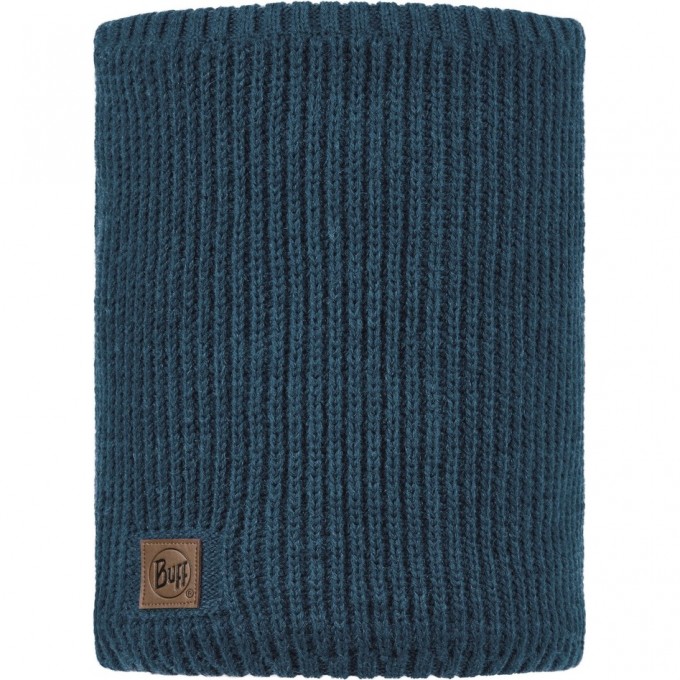 Шарф BUFF KNITTED & FLEECE NECKWARMER RUTGER STEEL BLUE 129695.701.10.00 Шарф BUFF KNITTED & FLEECE NECKWARMER RUTGER STEEL BLUE 129695.701.10.00