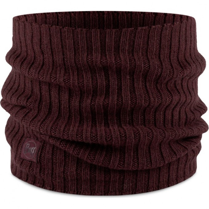 Шарф BUFF KNITTED NECKWARMER COMFORT NORVAL MAROON 124244.632.10.00 Шарф BUFF KNITTED NECKWARMER COMFORT NORVAL MAROON 124244.632.10.00