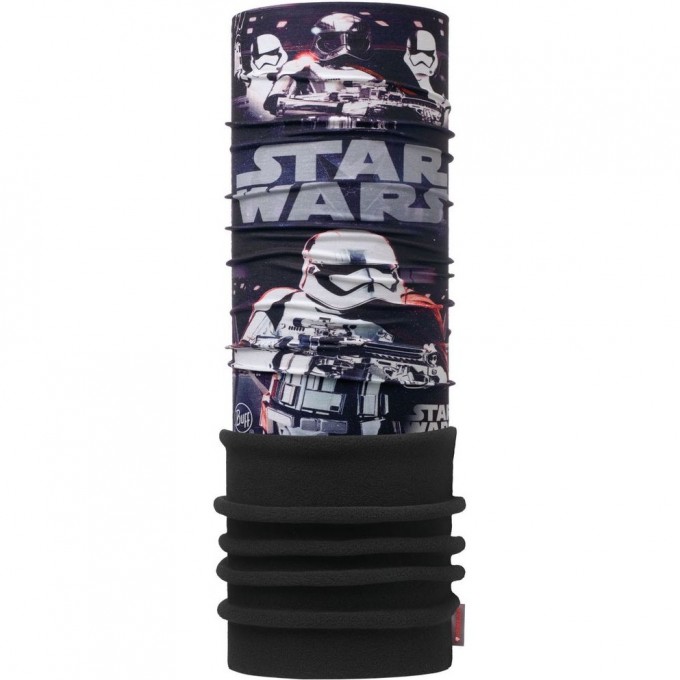 Шарф-труба трансформер детский BUFF POLAR FIRST ORDER BLACK 121668.999.10.00 Шарф-труба трансформер детский BUFF POLAR FIRST ORDER BLACK 121668.999.10.00