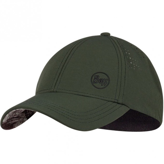 Спортивная кепка BUFF TREK CAP HASHTAG MOSS GREEN 123158.851.30.00 Спортивная кепка BUFF TREK CAP HASHTAG MOSS GREEN 123158.851.30.00