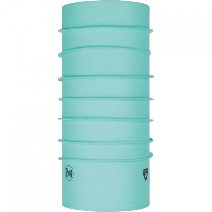 Тонкая зимняя бандана-трансформер BUFF THERMONET SOLID AQUA 115235.711.10.00 Тонкая зимняя бандана-трансформер BUFF THERMONET SOLID AQUA 115235.711.10.00