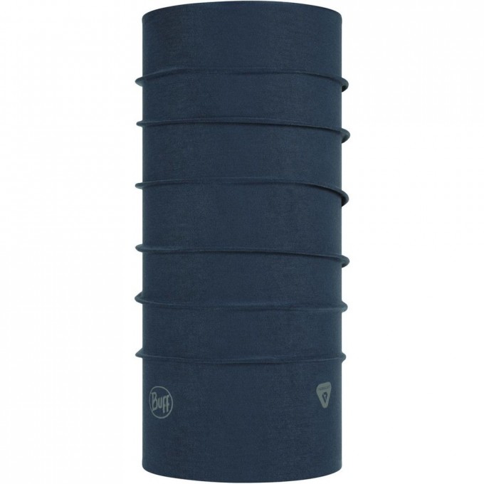 Тонкая зимняя бандана-трансформер BUFF THERMONET SOLID ENSIGN BLUE 123209.747.10.00 Тонкая зимняя бандана-трансформер BUFF THERMONET SOLID ENSIGN BLUE 123209.747.10.00