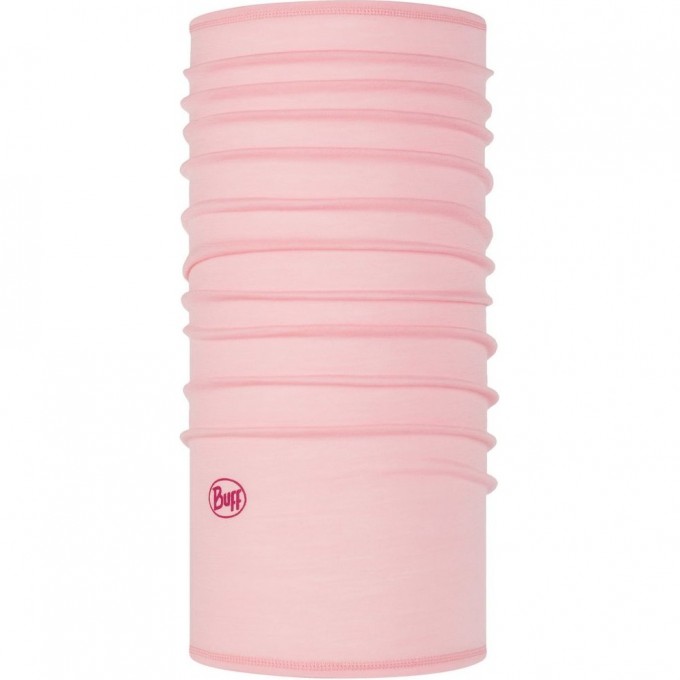 Тонкий шерстяной шарф-труба BUFF WOOL LIGHTWEIGHT SOLID LIGHT PINK 113010.539.10.00 Тонкий шерстяной шарф-труба BUFF WOOL LIGHTWEIGHT SOLID LIGHT PINK 113010.539.10.00
