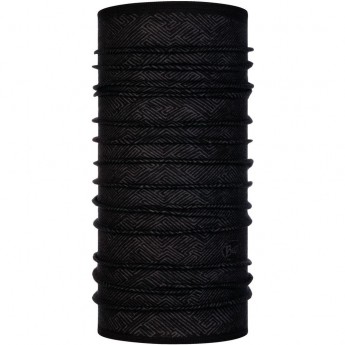 Тонкий шерстяной шарф-труба BUFF WOOL LIGHTWEIGHT TOLUI BLACK
