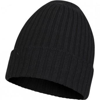 Вязаная шерстяная шапка BUFF HAT WOOL KNITTED NORVAL GRAPHITE