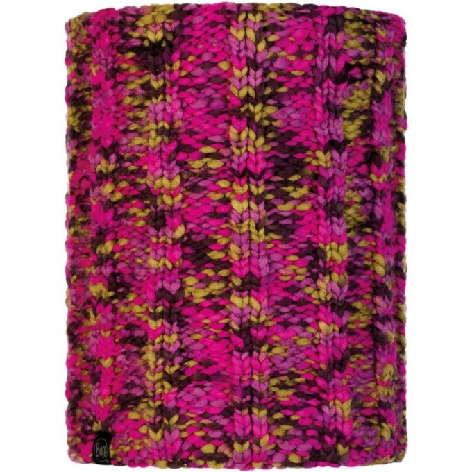 Вязаный шарф-труба с флисом BUFF NECKWARMER KNITTED POLAR LIVY MAGENTA 116022.535.10.00 Вязаный шарф-труба с флисом BUFF NECKWARMER KNITTED POLAR LIVY MAGENTA 116022.535.10.00