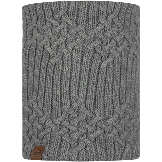 Вязаный шарф-труба с флисом BUFF NECKWARMER KNITTED POLAR NEW HELLE CASTLEROCK GREY 120828.929.10.00 Вязаный шарф-труба с флисом BUFF NECKWARMER KNITTED POLAR NEW HELLE CASTLEROCK GREY 120828.929.10.00